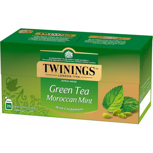 Twinings Green moroccan mint 12 X 25TB
