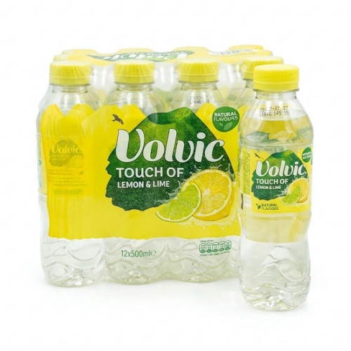 Volvic Lemon & Lime 12 x 500ml