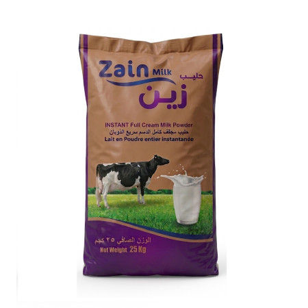 Zain instant full cream milk powder 25kg