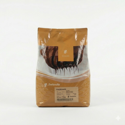 Zeelandia scaldis White chocolate coins 10kg