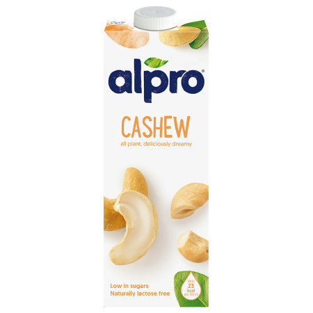 Alpro Cashew Original Milk 8X1L Alpro Cashew Original Milk 8X1L