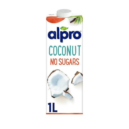 Alpro Coconut No Sugar Milk 8X1L Alpro Coconut No Sugar Milk 8X1L