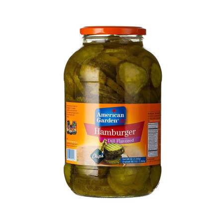 American Garden Hamburger Dill Chips 6 x 1.93 kg American Garden Hamburger Dill Chips 6 x 1.93 kg