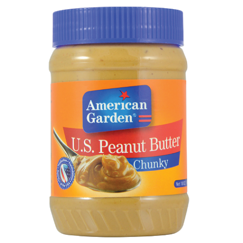 American Garden Peanut Butter Chunky 12X16OZ
