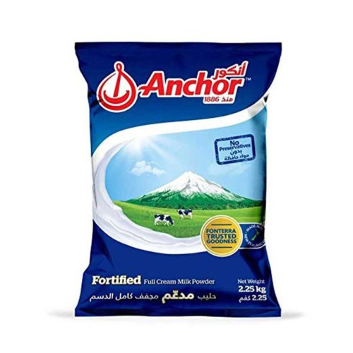 Anchor Full Cream Milk Powder Pouch 2.25kg Anchor Full Cream Milk Powder Pouch 2.25kg