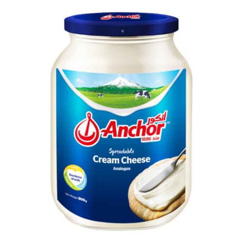 Anchor Spreadable Cream Cheese Jar 6 x 900g
