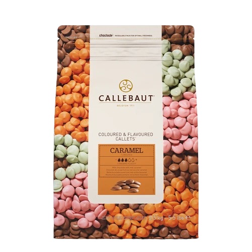 Callebaut Belgium CARAMEL Specialty Chocolate 31.1% Coins 2.5kg Callebaut Belgium CARAMEL Specialty Chocolate 31.1% Coins 2.5kg