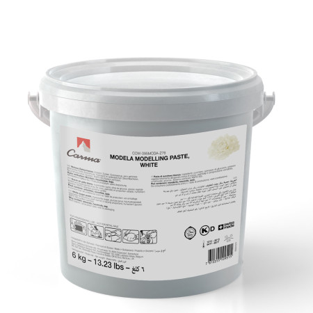 Carma Modelling Paste white 6kg Carma Modelling Paste white 6kg