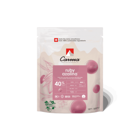 Carma Ruby Azalina 40% Chocolate Coins 1.5 kg