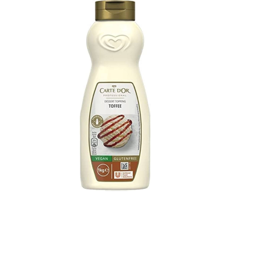 Carte D'Or Spain  Toffee Topping 6 X 1 Kg