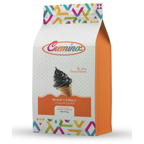 Cremino Black Vanilla Soft Ice Cream Powder Mix 1 x 2Kg Cremino Black Vanilla Soft Ice Cream Powder Mix 1 x 2Kg