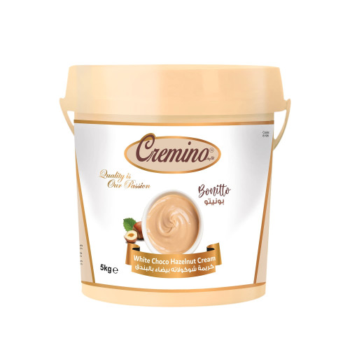 Cremino Bonitto (white choco hazelnut) Cream Filling 1 x 5KG