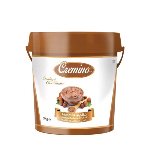 Cremino Gianduia Hazelnut Praline with Cocoa Cream Filling  1 x 5kg