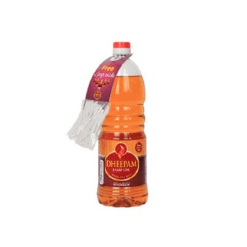 Dheepam Lamp Oil Blend of 5 Oils  with free wicks 20 x 500ml