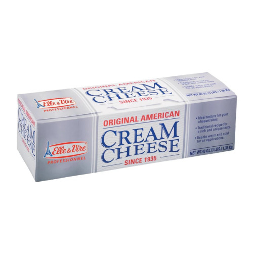 Elle & Vire cream cheese USA 10 x 1.36kg Elle & Vire cream cheese USA 10 x 1.36kg