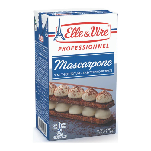 Elle & Vire Mascarpone 6 x 1 L Elle & Vire Mascarpone 6 x 1 L