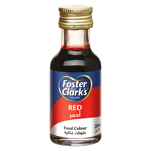 Foster Clark Food Color Red12 X 12 X 28ml