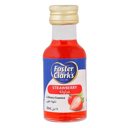 Foster Clarks Essence Strawberry 12 X 12 X 28ml
