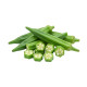 Bostana Frozen Okra Excellent Fine  3.5cm to 4.5cm 2.5kg