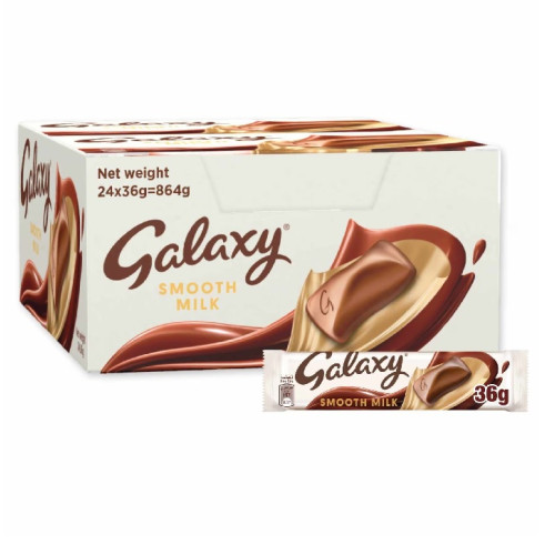 Galaxy Milk Chocolate Smooth 24X36g