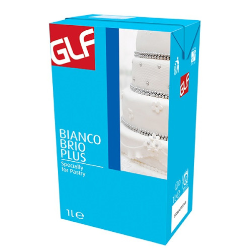 GLF Bianco Brio Plus Sweetened Whipping cream With High Stability Italy 12 x 1L