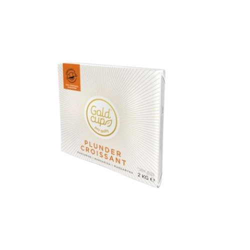 Gold cup croissant sheet 100% vegetable margarine halal 6 x 2kg Gold cup croissant sheet 100% vegetable margarine halal 6 x 2kg