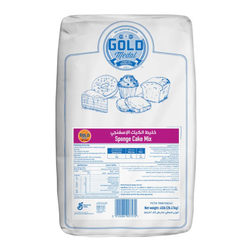 Gold Medal Sponge Cake Mix 45 Lb 20.41 Kg Gold Medal Sponge Cake Mix 45 Lb 20.41 Kg