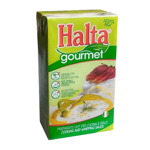 Halta Gourmet Double Cream Italy 12 X 1L Halta Gourmet Double Cream Italy 12 X 1L
