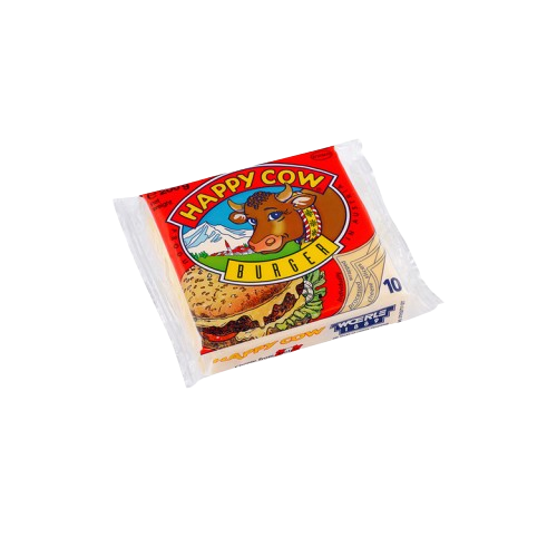 Happy Cow Slice Cheese Burger Austria10 slice 24 x 200g Happy Cow Slice Cheese Burger Austria10 slice 24 x 200g