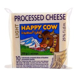 Happy Cow Slice Cheese Light Austria 10 slice 24 x 200g