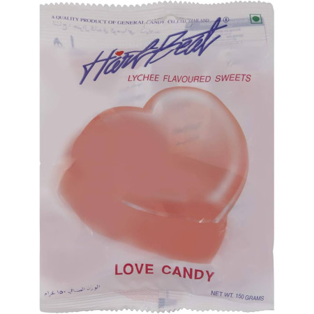 Hart Beats Love Candy Lychee flavor 40 x150g Hart Beats Love Candy Lychee flavor 40 x150g