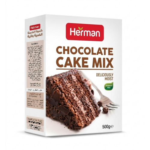 Herman Cake Mix Chocolate 12 x 500g Herman Cake Mix Chocolate 12 x 500g