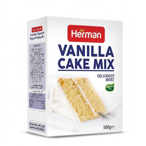 Herman Cake Mix Vanilla 12 x 500g