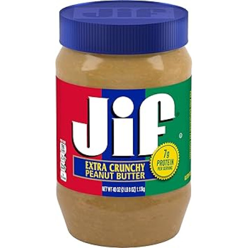 Jif Peanut Butter Crunchy 12X16OZ Jif Peanut Butter Crunchy 12X16OZ