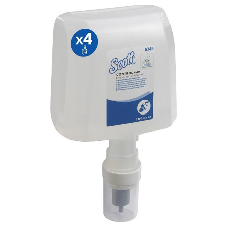 Kimberly clark Hand foam soap for electronics sensor dispensor 4 x 1.2L Kimberly clark Hand foam soap for electronics sensor dispensor 4 x 1.2L