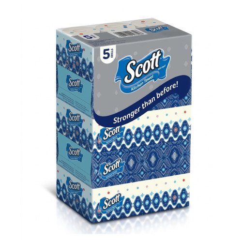 Kimberly clark Scott Facial Tissue 140 sheets 6 X 5packs