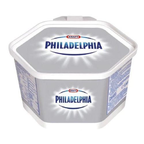 Kraft Philadelphia Cream Cheese 4 x 1.65kg Kraft Philadelphia Cream Cheese 4 x 1.65kg