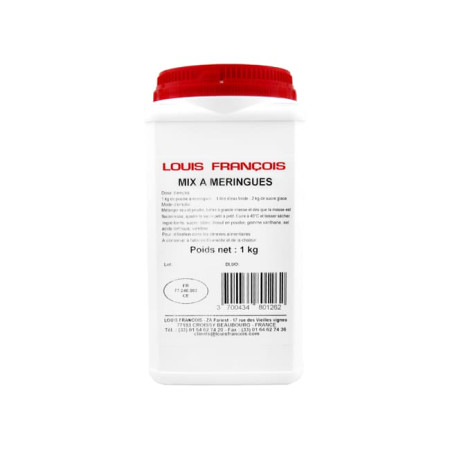 LOUIS FRANCOIS Meringues Powder 1kg LOUIS FRANCOIS Meringues Powder 1kg
