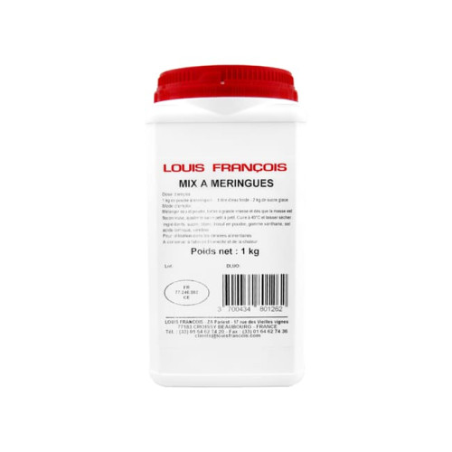 LOUIS FRANCOIS Meringues Powder 1kg LOUIS FRANCOIS Meringues Powder 1kg