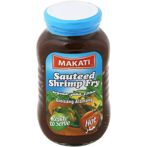Makati Sauteed Shrimp Fry Hot & Spicy Philippines 12 x 340g Makati Sauteed Shrimp Fry Hot & Spicy Philippines 12 x 340g