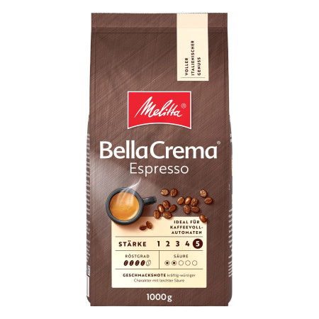 Melitta BellaCrema Espresso seeds 1kg Melitta BellaCrema Espresso seeds 1kg