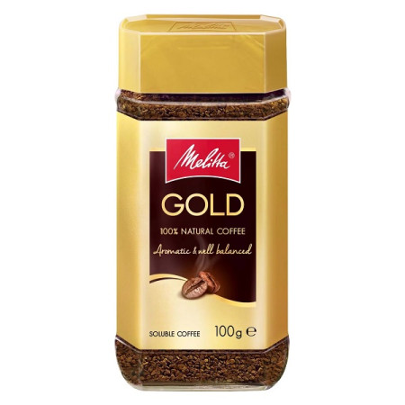 Melitta Gold Instant coffee Germany 6 x 100g Melitta Gold Instant coffee Germany 6 x 100g
