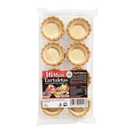 Mini Tart Shell Flow Pack 45mm Butter Sweet 112g Mini Tart Shell Flow Pack 45mm Butter Sweet 112g
