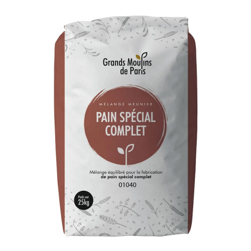 Moul-Bie Pain Complet/Wholemeal Bread Mix 25Kg Moul-Bie Pain Complet/Wholemeal Bread Mix 25Kg