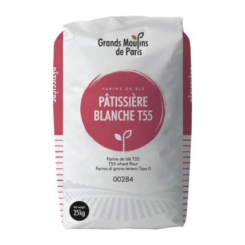 Moul-Bie Patissiere Blanche/Pastry Flour T55 25Kg Moul-Bie Patissiere Blanche/Pastry Flour T55 25Kg