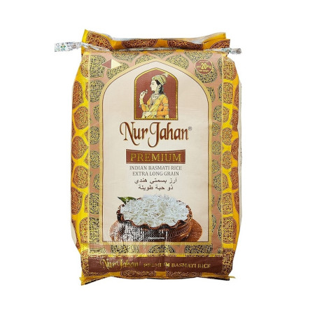 Nurjahan Premium  Basmati White Rice 20kg