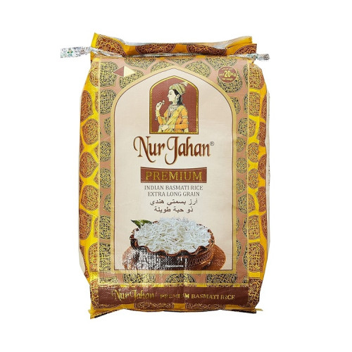 Nurjahan Premium  Basmati White Rice 20kg