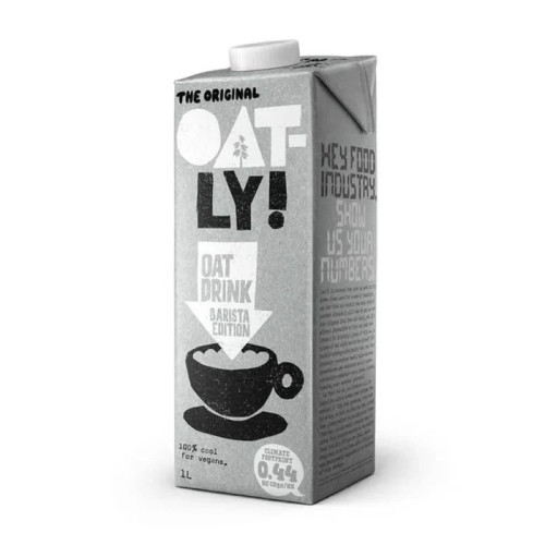 Oatly The Original Oat Milk Barista Edition 6 X 1Ltr Oatly The Original Oat Milk Barista Edition 6 X 1Ltr