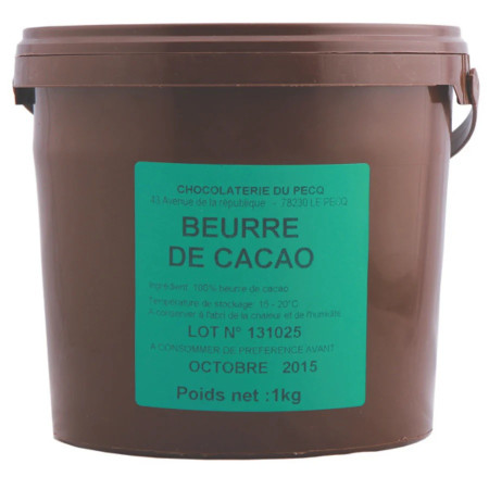 Patisfrance Cocoa Butter 1Kg Patisfrance Cocoa Butter 1Kg