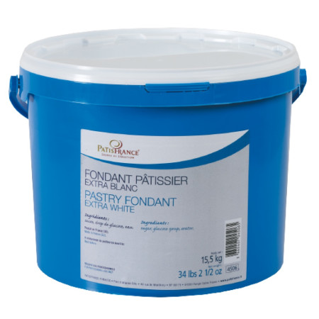Patisfrance Fondant White 15.5 Kg